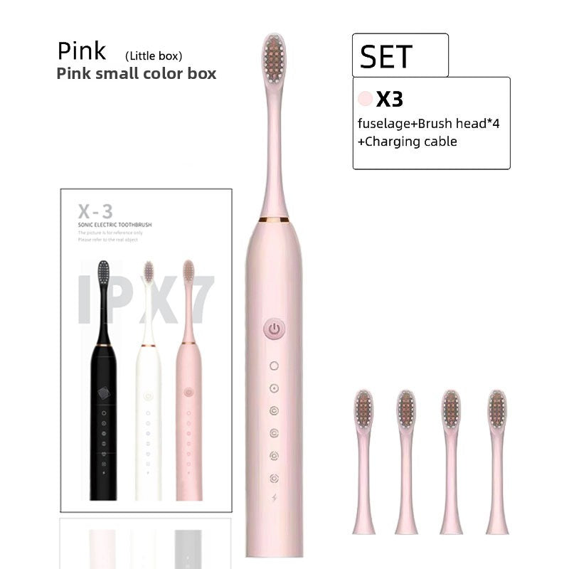 Electric toothbrush couple set for adults