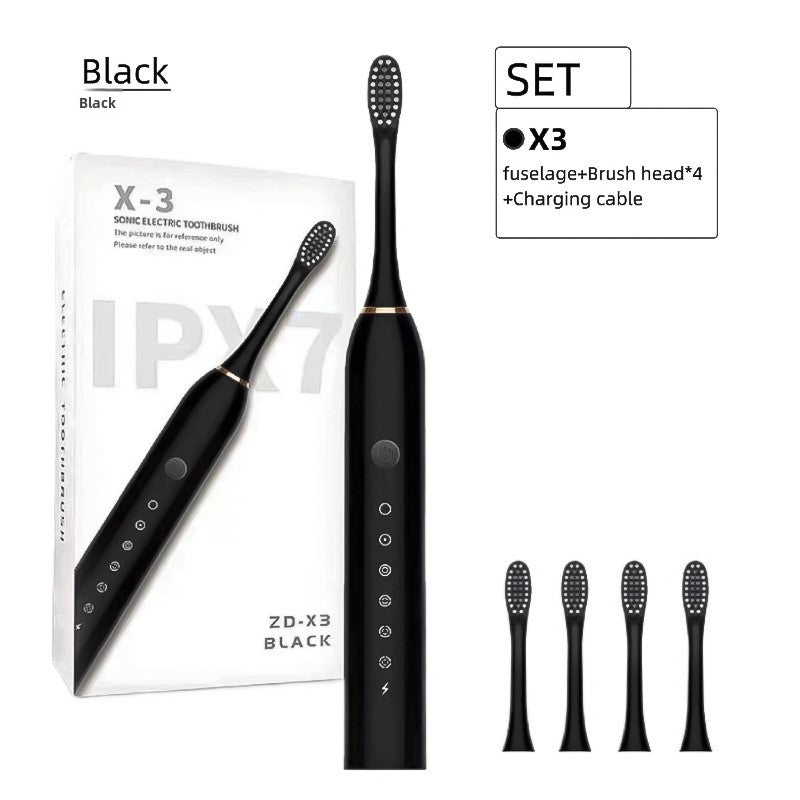 Electric toothbrush couple set for adults