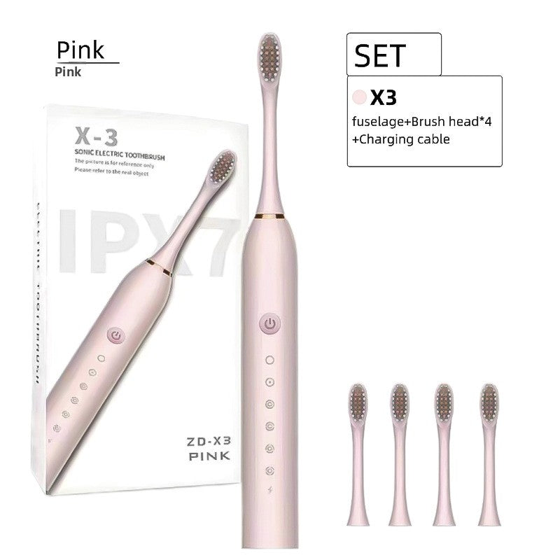 Electric toothbrush couple set for adults