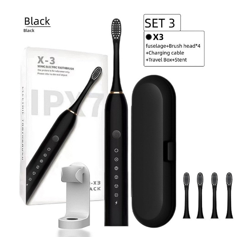 Electric toothbrush couple set for adults
