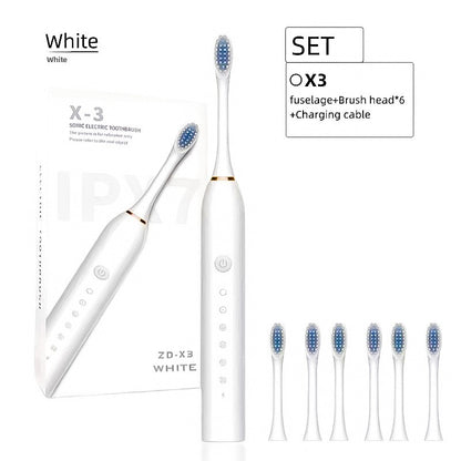 Electric toothbrush couple set for adults