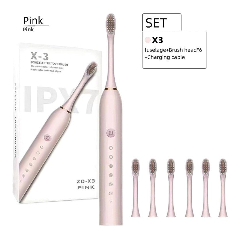 Electric toothbrush couple set for adults