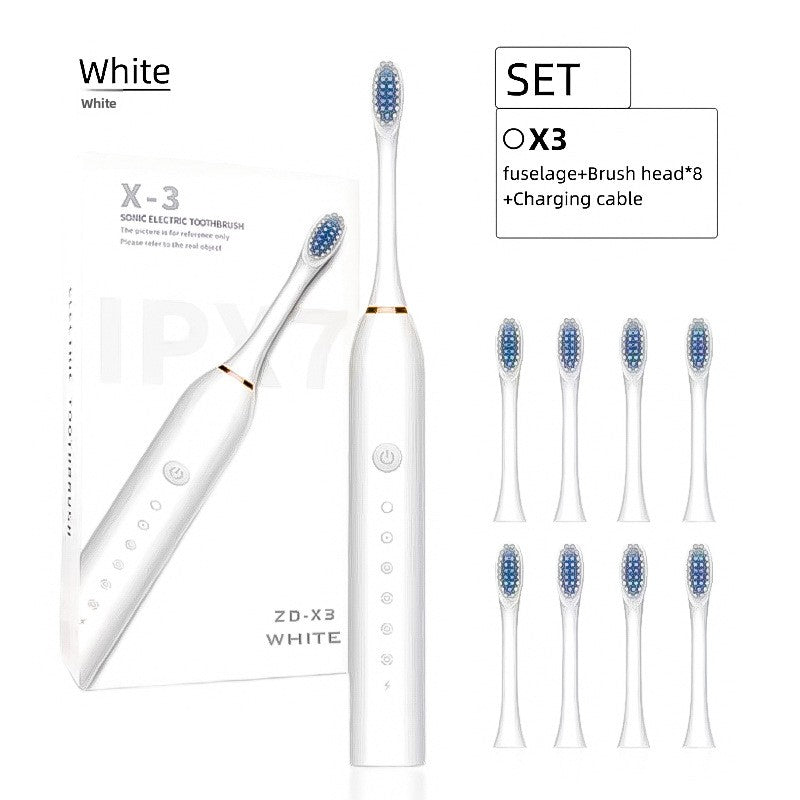 Electric toothbrush couple set for adults