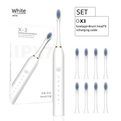 Electric toothbrush couple set for adults