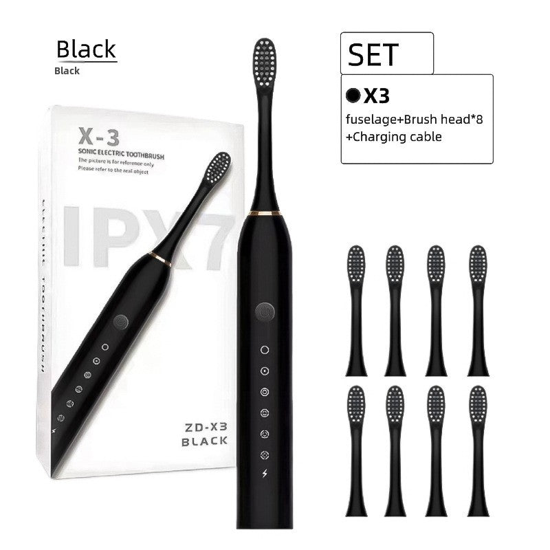 Electric toothbrush couple set for adults