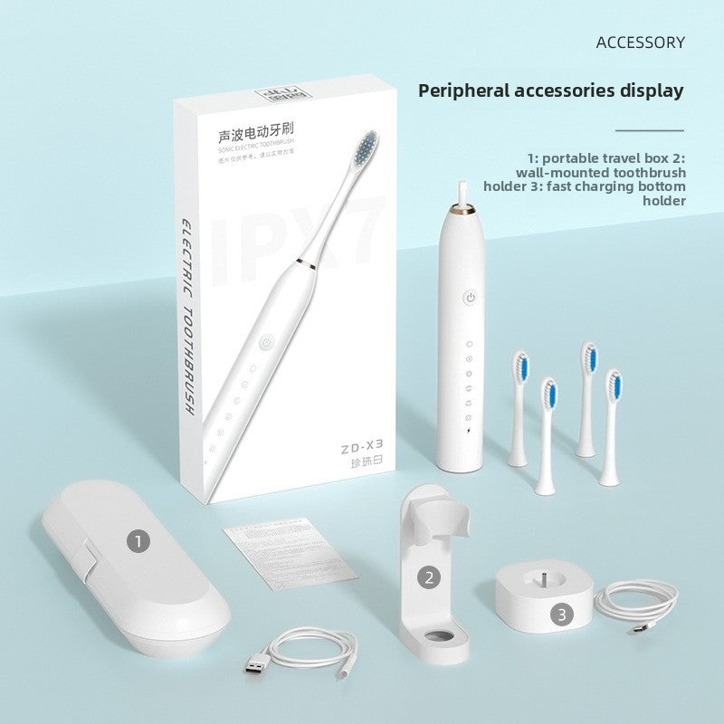 Electric toothbrush couple set for adults