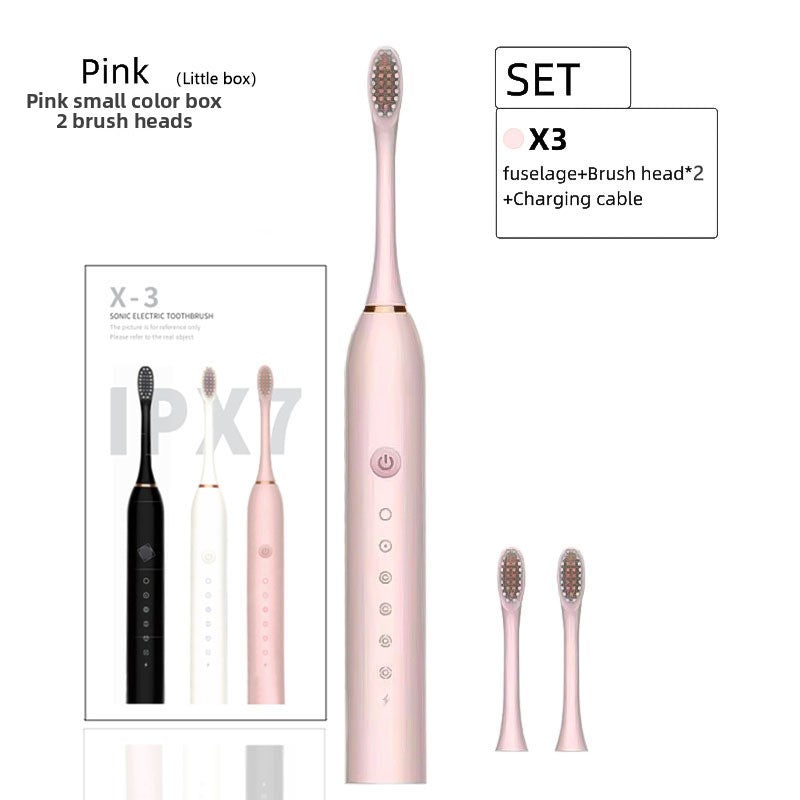 Electric toothbrush couple set for adults