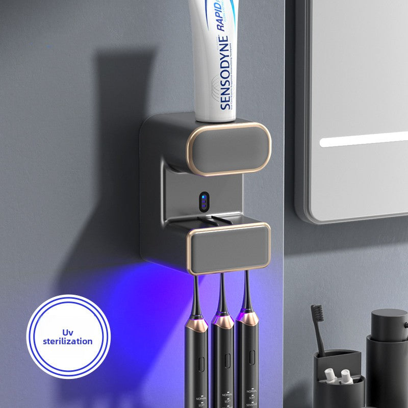 Electric toothbrush sanitizer