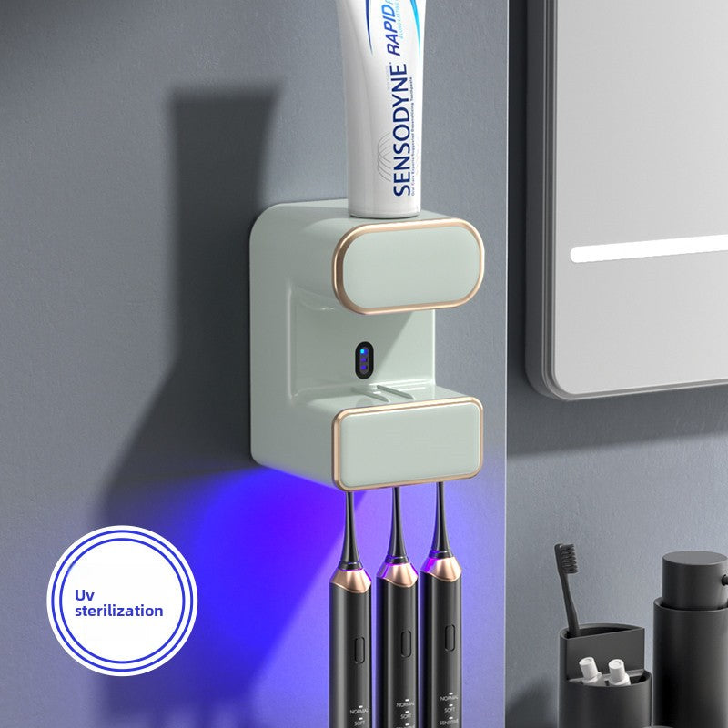 Electric toothbrush sanitizer
