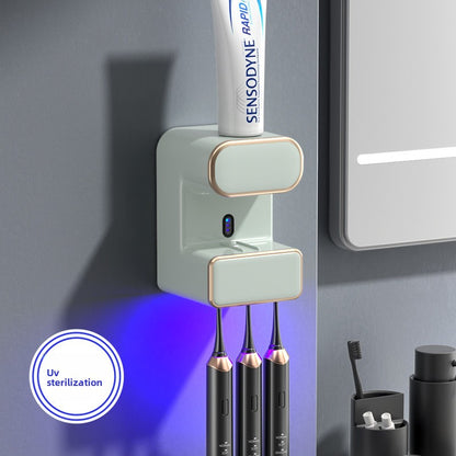 Electric toothbrush sanitizer
