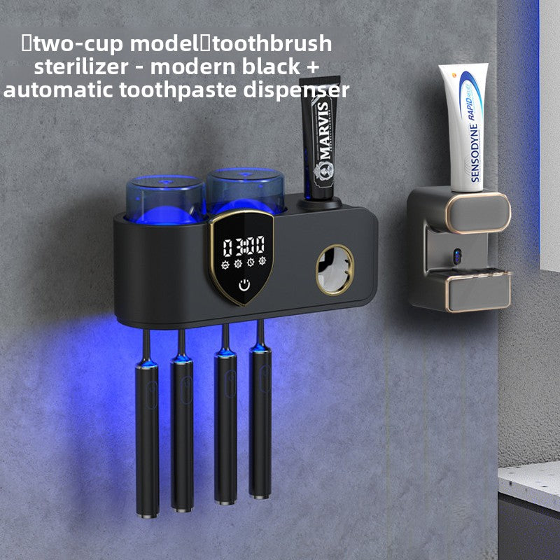 Electric toothbrush sanitizer