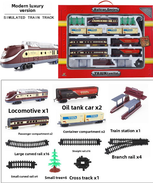 Electric track vehicle