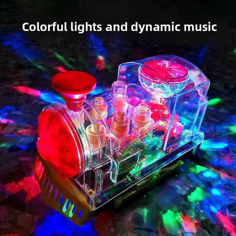 Electric Universal Gear Train with Light and Sound