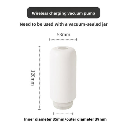Electric Vacuum Glass Food Storage Container