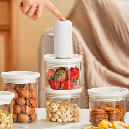 Electric Vacuum Glass Food Storage Container