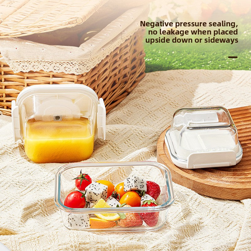 Electric Vacuum Glass Food Storage Container
