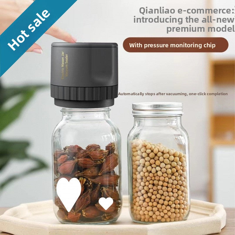 Electric vacuum sealing machine