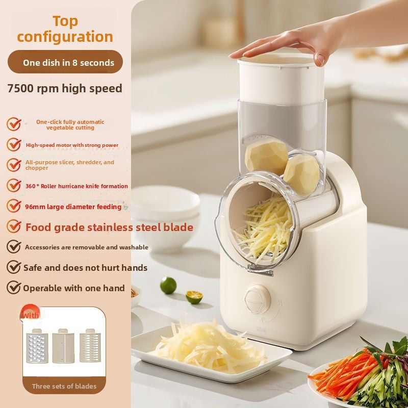 Electric Vegetable Cutter Multi-Function Shredder Slicer