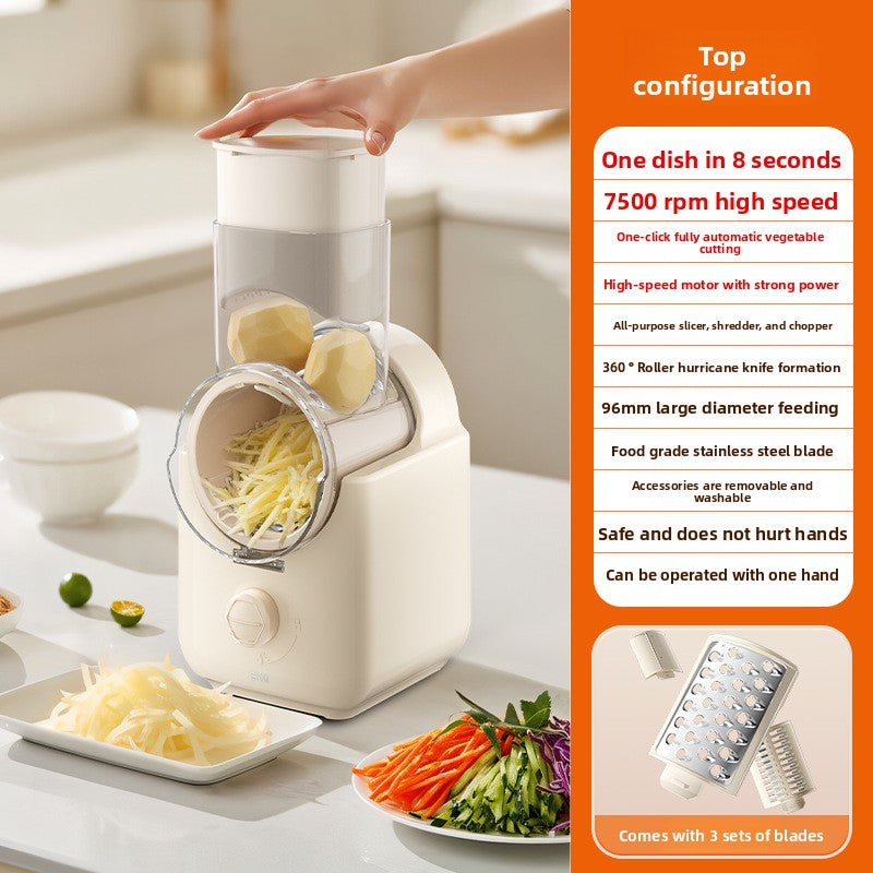 Electric Vegetable Cutter Multi-Function Shredder Slicer