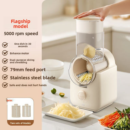 Electric Vegetable Cutter Multi-Function Shredder Slicer