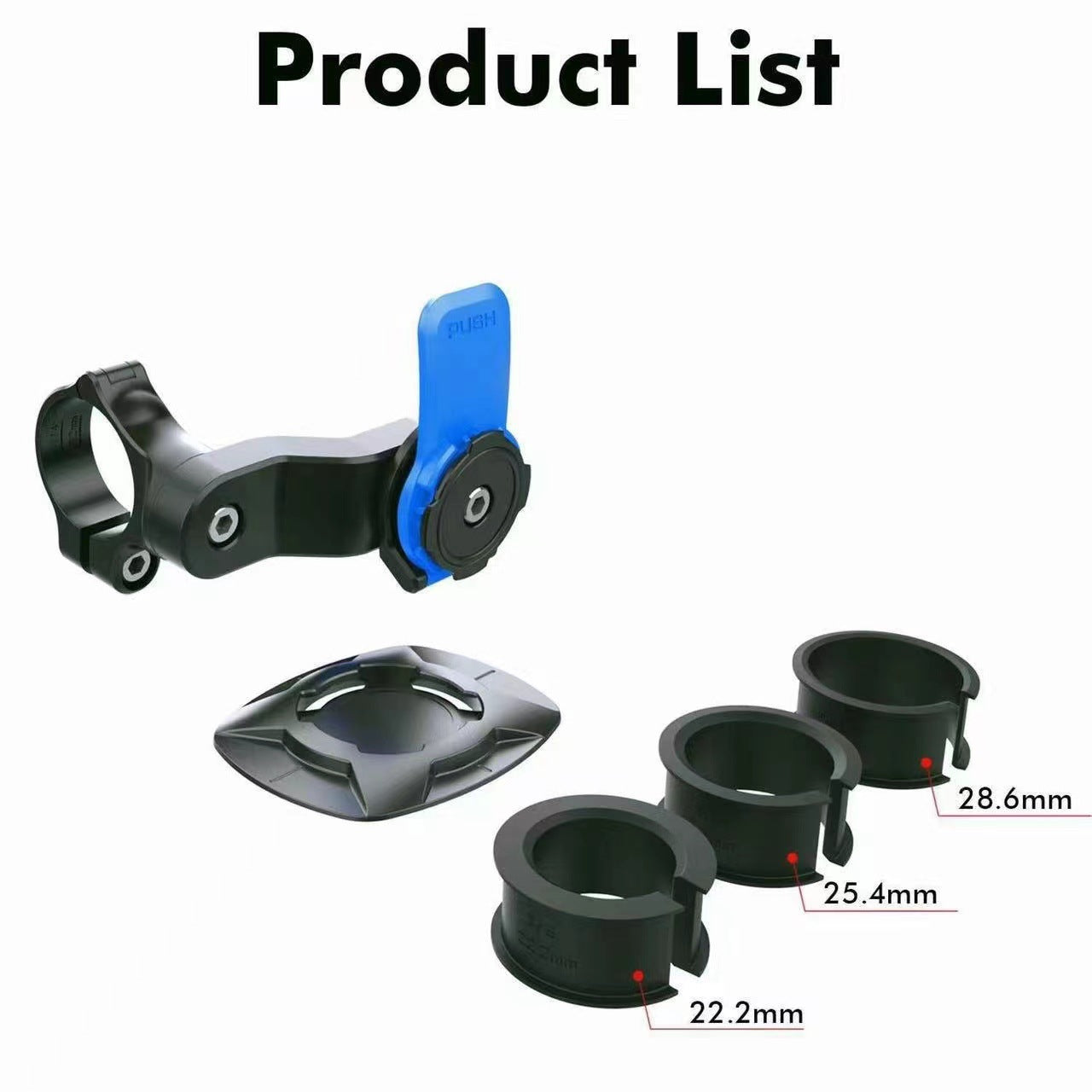 Electric vehicle mobile phone navigation mount