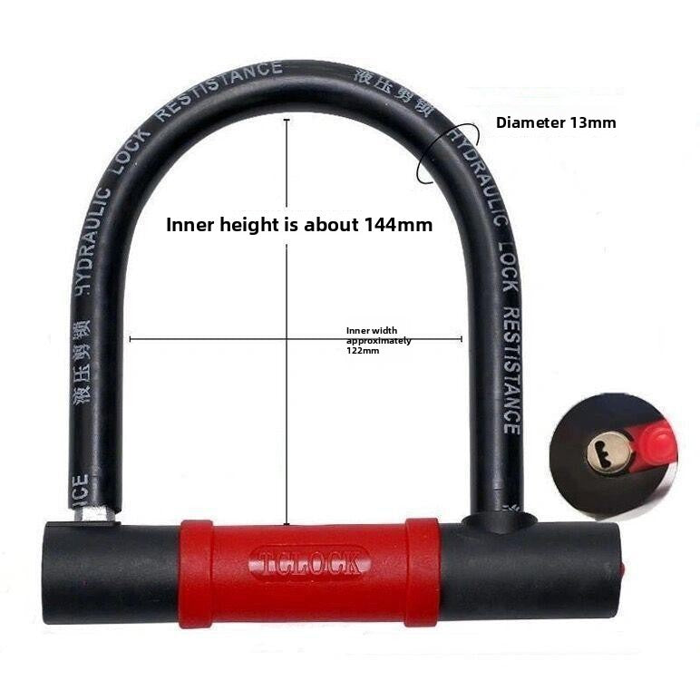 Electric Vehicle Motorcycle Bicycle Anti-Theft Lock