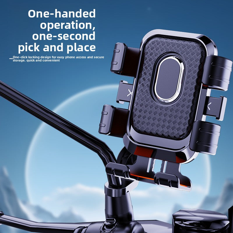 Electric vehicle phone holder