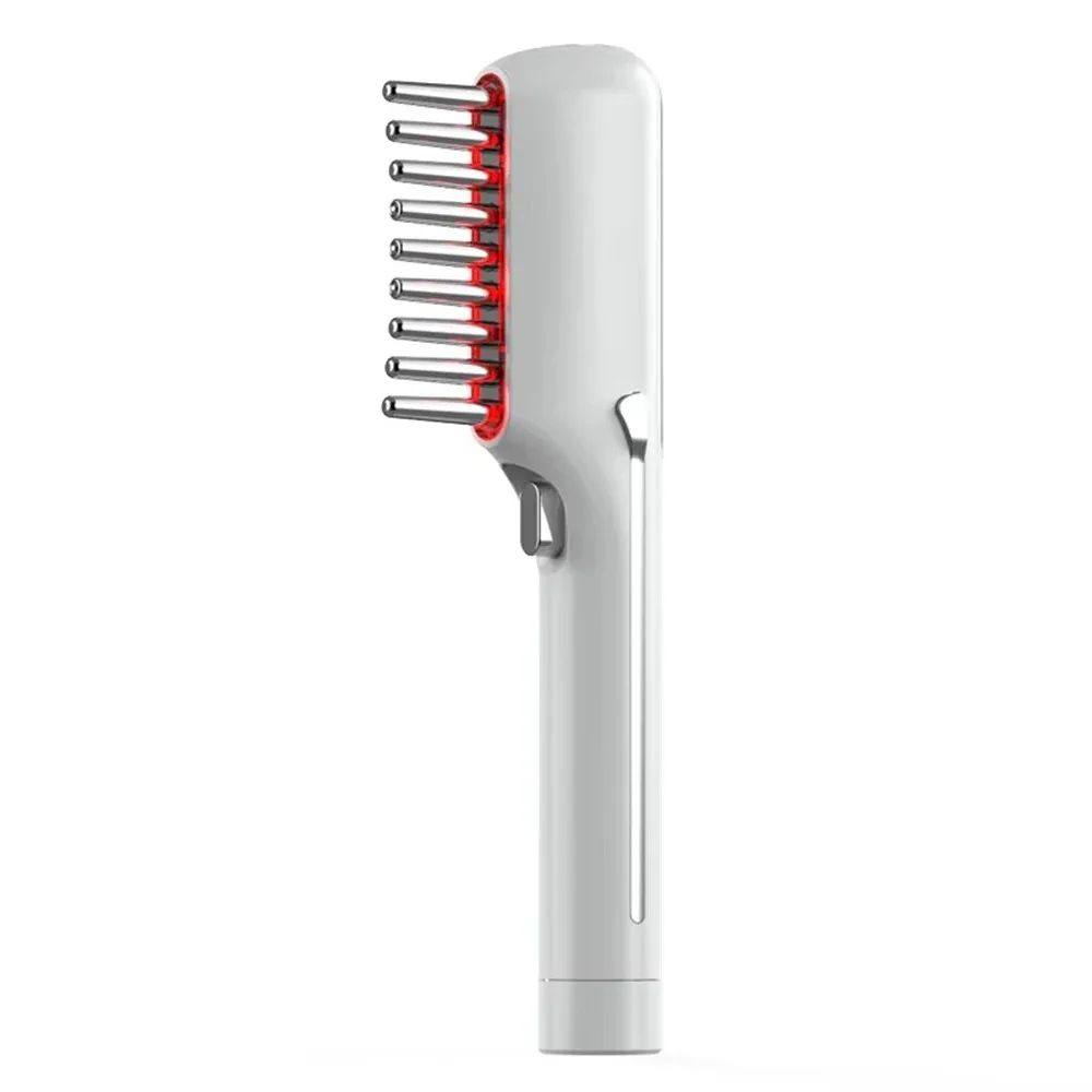 Electric vibrating massage comb