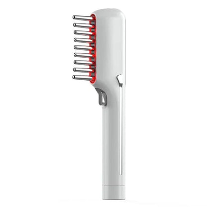 Electric vibrating massage comb