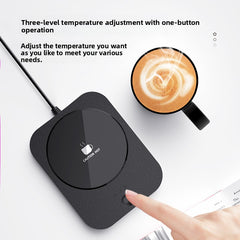 Black Warm Coaster USB Plug