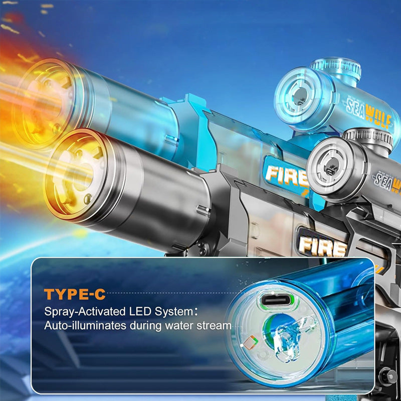 Electric water gun toy