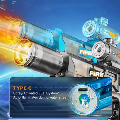 Electric water gun toy
