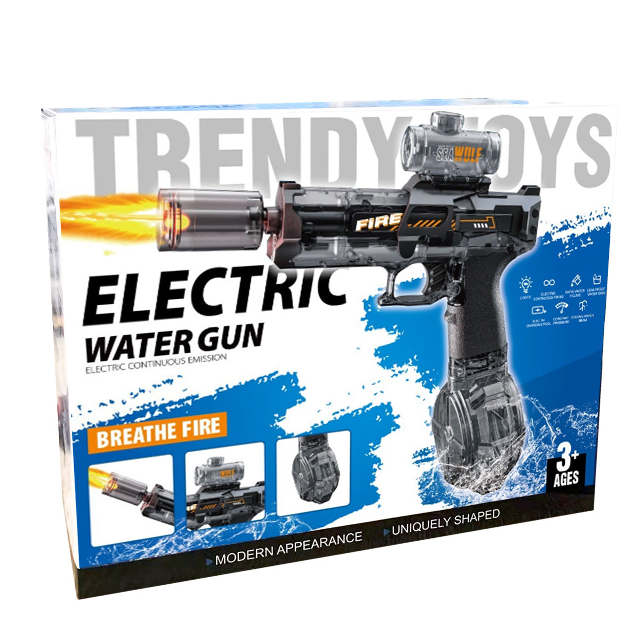 Electric water gun toy