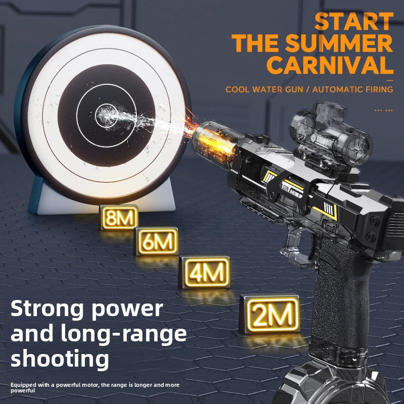 Electric Water Gun Toy with Light Effect