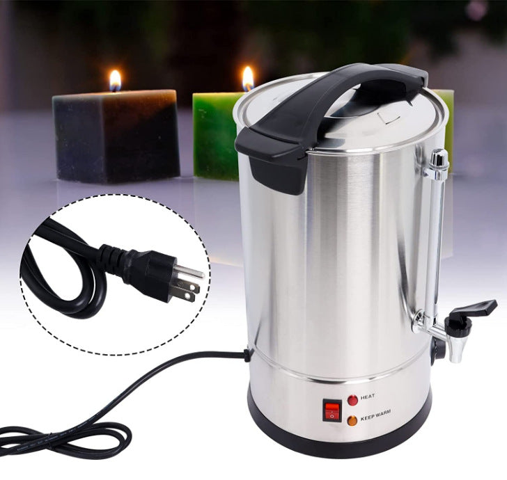 Electric Wax Melting Pot with Metal Tap