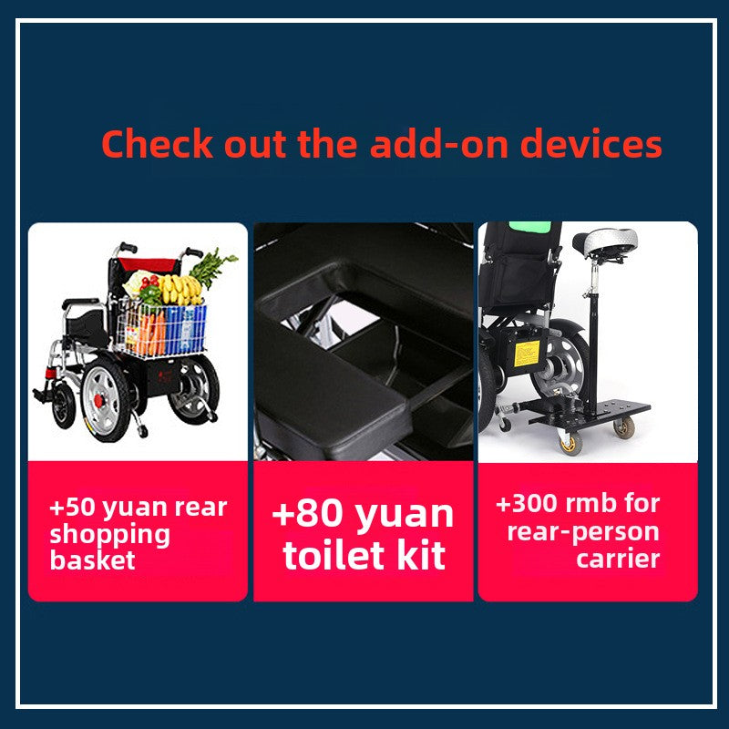 Electric Wheelchair Foldable Mobility Scooter