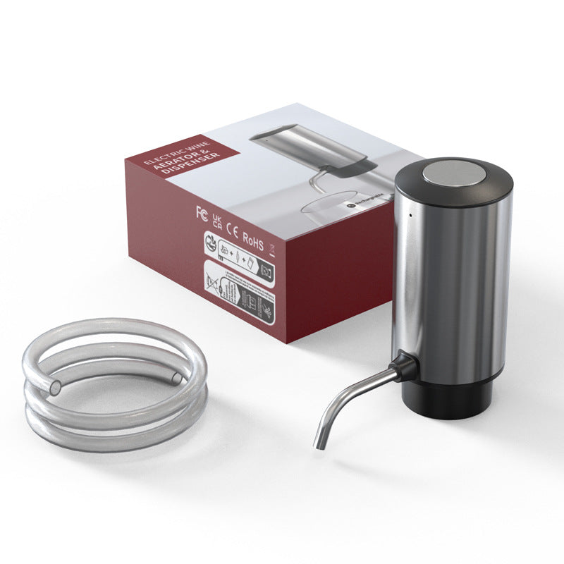 Electric wine aerator