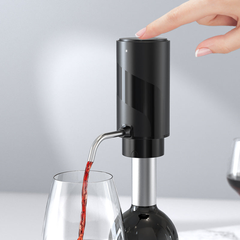 Electric wine aerator