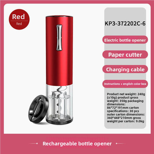 Electric wine bottle opener