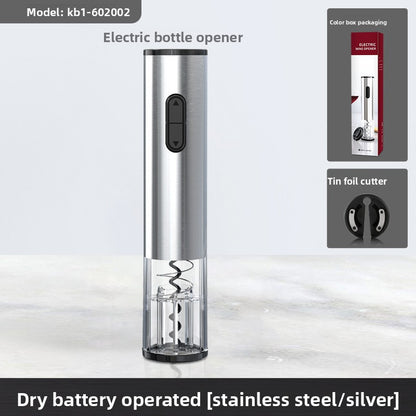 Electric Wine Bottle Opener Set with Accessories
