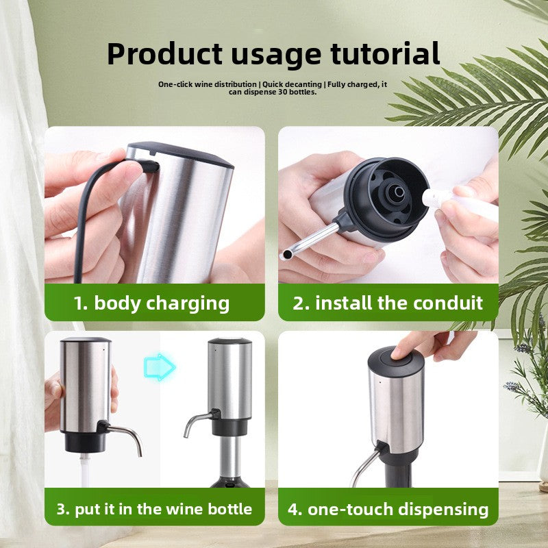 Electric wine dispenser