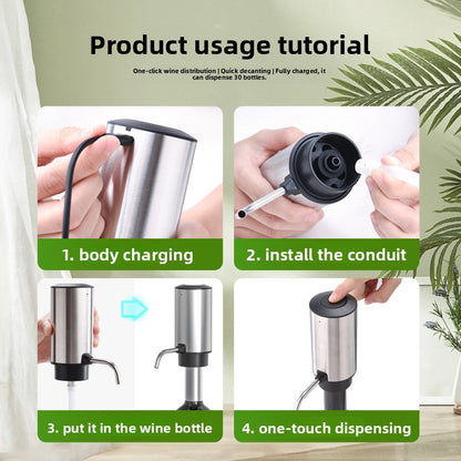 Electric wine dispenser