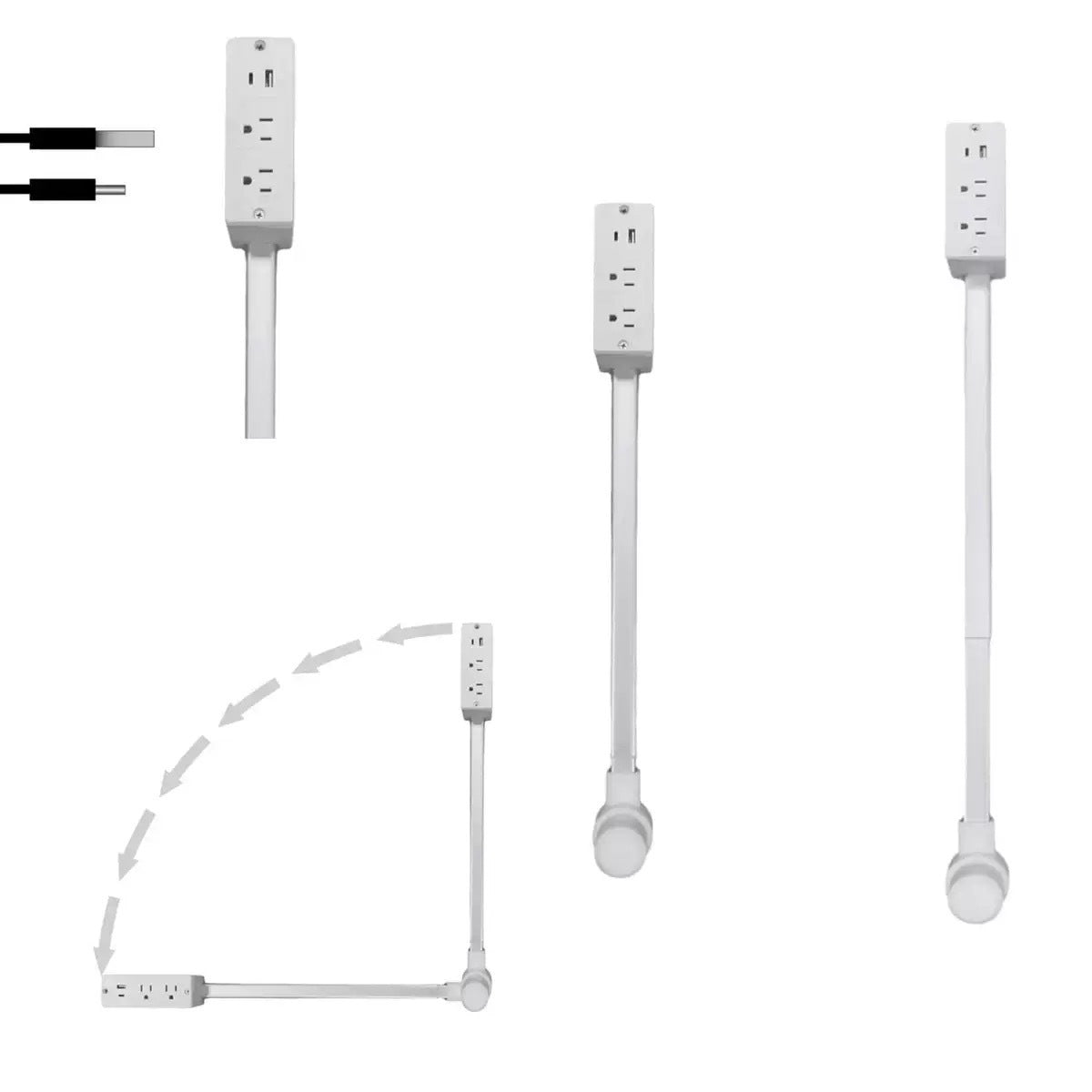 Electrical Outlet Extender Power Socket