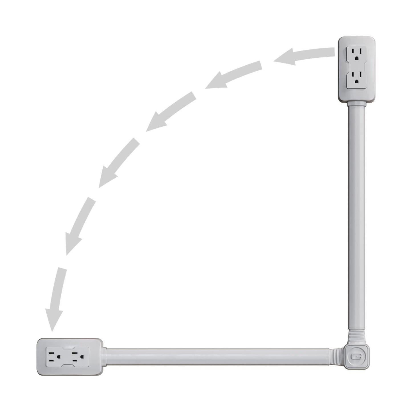 Electrical Outlet Extender with Multiple Sockets