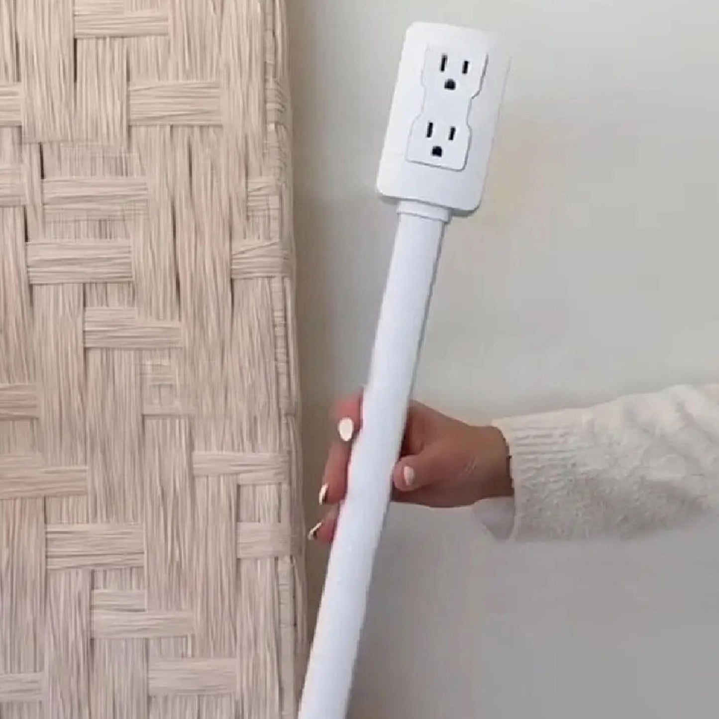 Electrical Outlet Extender with USB Ports