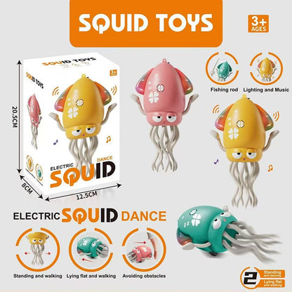 Electrically sensing magic dancing octopus