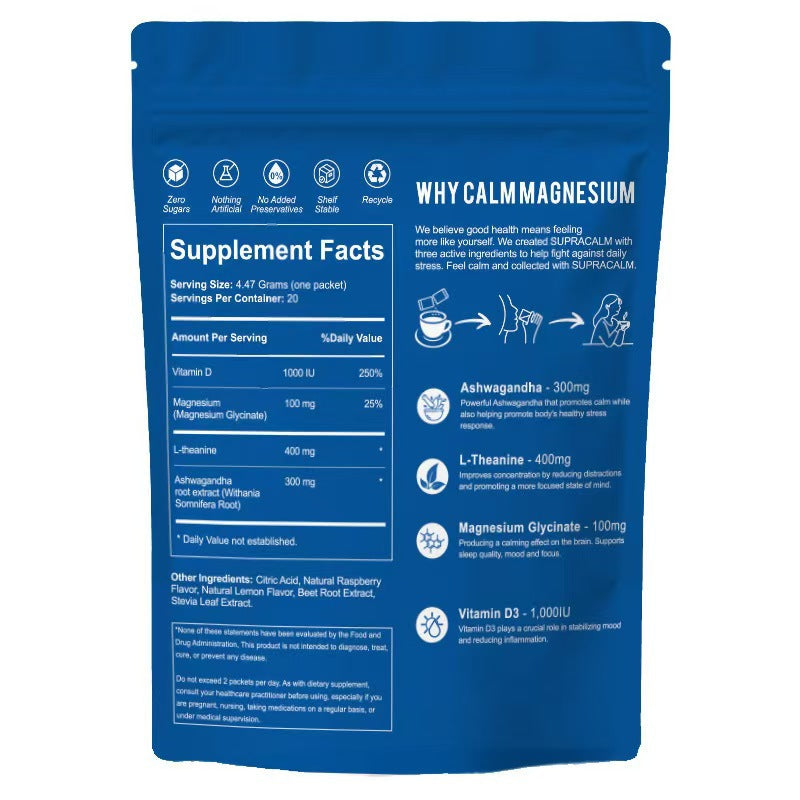 Electrolyte Powder Supplement Sachets