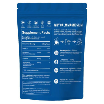 Electrolyte Powder Supplement Sachets