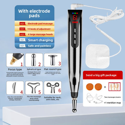 Electronic Acupuncture Pen with Multiple Intensity Levels