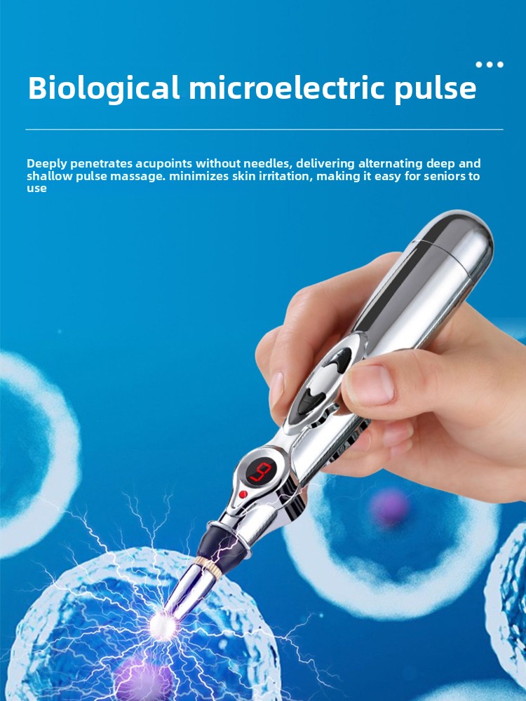 Electronic Acupuncture Pen with Multiple Intensity Levels